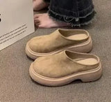 Med Ladies' Slippers Luxury Slides Platform Big Size Designer Summer Rubber Flat PU Fashion Hook & Loop Cotton