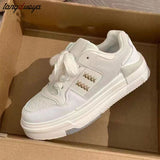 Women's Vulcanized Shoes Fall Winter Women's High Platform White Sneakers Tenis Femme Zapatillas Mujer Women's Platform