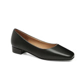 Spring New Flat Women Shoes Loafers Simple Low Heels Office Work Casual Shoes Slip on Flat Footwear Ladies Square Toe