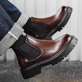 Breakj Boots Men's Winter British Style Chelsea Men's Boots
