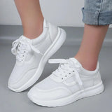 Size Fashion Pink Platform Sneakers Women Light Weight Casual Sports Shoes Woman 2024 Spring Mesh Breathable Walking