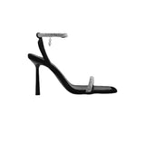 2024 Trend Rhinestone Sandals Women Platform Elegant Sandal Female Summer Sandles Bridal Shoes Open Toe