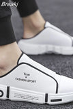 New Summer Comfort Casual Fashion Outdoor Beach Sports Low Tops Breathable Lightweight Men Half Closed Toe