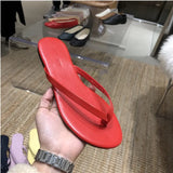 with Candy Color Thong Flip-flops Women Slides Outdoor Non-slip Beach Sandals Summer New Women Slippers Plus Size