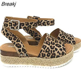 Shoes for Women High Heels Sandals Summer Shoes 2021 Flip Flop Chaussures Femme Platform Sandals Plus Size