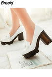 Size Shoes Sandals Ladies Beige High Heels Brief Pumps Lace-up 2023 Anti Skid Slip Om Basketball Platform Round Toe