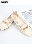 Women's Flat Shoes Designer Shoes Woman Luxury Moccasins Fashion Women Flats Office Ladies Shoes Zapatillas Mujer