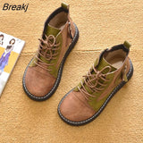 Winter Shoes Women Snow Boots Thick Sole Warm Plush Cold Winter Women Ankle Boots Non-slip Winter Ladies Shoes