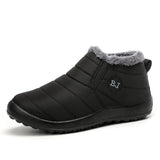 Hiking Shoes Winter Men Boots Warm Plush Waterproof Non-slip Outdoor Walking Shoes Ankle Snow Boots for Women Zapatos