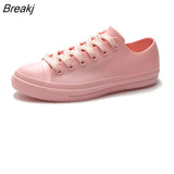 Boots For Women White Sneakers Shoes Waterproof Spring Summer Female Casual Shoes Rubber Rain Boots