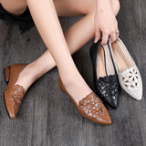 New Mid Heel Casual Shoes for Women Heels Wedding Hollow Out Black Square Heel Formal Shoes Work Lady Fall Zapatilla