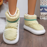 Women's Winter Warm Cotton Padded Shoes Thick Sole Down Waterproof Snow Boots for Women 2023 Non Slip Platform Ankle Botas
