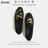 New 2023 Pearl Embroidered Bee Ladies Shoes Flat Shoes Loafers Comfortable Work Shoes Flat Shoes Single Shoes 35-40