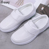 Woman Nurse 5 Shoes - Nursing Women Summer Shoe Female Health Work Flat Walking Soft Non Slip Hospital Nurse