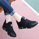 Women Autumn Black Casual Sneakers Female New Comfortable Sport Shoes Breathable Sneakers Ladies Running Shoes Zapatos De