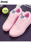 Fashion Air Wedge Platform Sneakers Women Korean Lace-up Casual Sports Shoes for Women's Size 34-44 Non Slip Travel