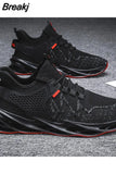 New Summer Breathable Man Sneaker Fashionable Running Vulcanize Shoe Mesh Sports Flat Shoes for men white sneakers