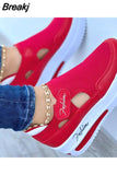 Sneakers Women Shoes Woman Tennis Shoes Canvas Shoe Female Casual Shoes Ladies Sport Shoes Platform Sneaker Hollow Out