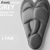 Massage Memory Foam Insoles for Shoes Sole Breathable Cushion Support Running Foot Orthopedic Insoles Plantillas