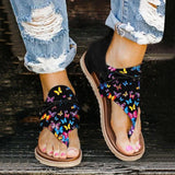 Breakj Spring And Summer New Plus Size 44 Sandals Women's Lightweight Flat