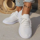 Breakj 2024 New Casual Single-Shoe Large-Size Fashion Thick-Soled Solid Color Before Wearing Flying