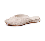 Breakj Solid Color Baotou Slippers Summer Sandals Cloth Shoes Women's Shoes Spring And Summer 2023 New