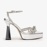 Heel Shoe Roman Style Navy Blue Pumps Sandals Ladies 2024 Basketball Platform Low-Heeled Orange Beige African Latest