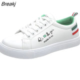 Women Sneakers Fashion Shoes Casual Flats Sneakers Female Fashion Comfort White Vulcanized Platform