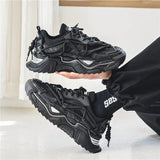 Platform Men Shoes Fashion Clunky Sneakers Men Casual Shoes Breathable Sports Dad Shoes Male Fitness