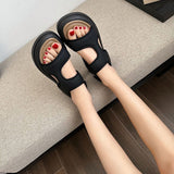 Shoes for Women Sandals Fashion Stretch Casual Slip on Platform Sport Sandalias De Mujer Soft Sole Outdoor Walking