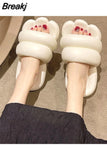 Women's Slippers 2023 Summer New Fashion Thick Sole Outdoor EVA Sandals Ladies Designer Casual Sports Couple's Elastic