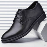 Men Dress Shoes High Quality Formal Business Shoes Men's Oxford Shoes Leather Casual Shoes Fashion Office