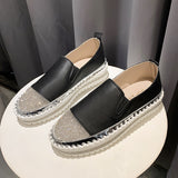 Women Flats Shoes Loafers Shallow Slip on Spring Autumn Fashion Round Toe Platform Sweet Flat Casual Comfortable Shoes
