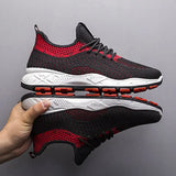 Men Casual Sneakers Light Breathable Sports Black Tennis Shoes Running Shoes for Man Trainer Male