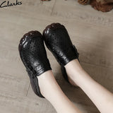 Head Layer Cowhide Leisure Women's Shoes Ethnic Wind Leather Flowers Breathable Women's Sandals Large Size Comfortable Soft Sole