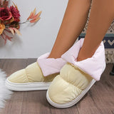Women's Down Waterproof Snow Boots Thick Plush Cotton Padded Ankle Boots for Women Super Light Warm Winter Woman Shoes 2023