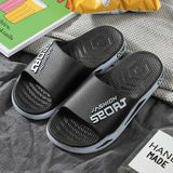 Men's Summer Slippers Outdoor Non-Slip Thicken EVA Beach Flip Flops for Men Home Bathroom Comfortable Sandals and