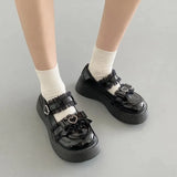 Lolita Shoes Sweet Mary Janes Woman platform shoes Japanese Style Fashion Cute Party Jk Shoes for Girls Zapatos