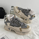 sneakers Patchwork Woman Vulcanize Shoes 2023 spring Platform Sneakers Breathable Mesh Ladies Footwear Casual