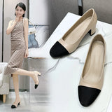 Female Pumps Round Toe Designer Women Shoes Fashion Office Work Wedding Party Shoes Ladies High Heel Shoes Zapatillas