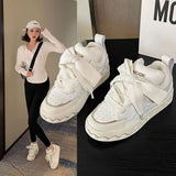 Breakj Wind Board Shoes Female Sports Shoes Dad Shoes High Platform Breathable Running Shoes Four Seasons Often Hot