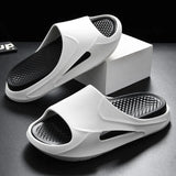 Men Slippers Classic Massage Beach Slides Breathable Quick-drying Casual Flip Flops Zapatillas De