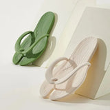 Folding Travel Slippers Women Summer Holiday Non Slip Beach Flip Flops Woman Fashion Clip Toe Soft Slides Flat