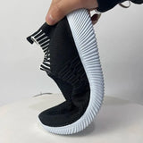 Breathable Mesh Women Sneakers 2023 autumn Comfortable Running Shoes Woman Soft Sole Knitted Sock Shoes Plus Size
