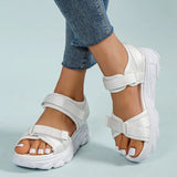 Summer Women Platform Sandals Casual Thick Bottom Non Slip Beach Shoes Woman Open Toe Comfortable Sports Sandals Plus