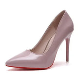 Sexy Women's Pumps 10CM Pointed Toe Shallow Mouth High Heels 2023 New Office Black Women's Singles Shoes Plus Size 42