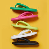 Color Summer Beach Flip Flops Women Soft Sole Cloud Slippers Woman Casual Non Slip Outdoor Slides Flat Sandals Women