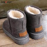 Womens Boots Winter Womens Ankle Boots Winter Shoes Women's Snow Boots Botas Mujer Warm Heightened Faux Suede Shoes