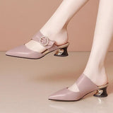 High Heels Women Cute Pink Comfortable High Quality Spring Slip on High Heel Shoes Lady Casual Red High Heel Pumps