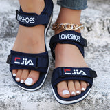 Women's Sandals Summer 2024 Sports Sandals Open Toe Heightened Platform Sandals Women's Beach Shoes Athleisure